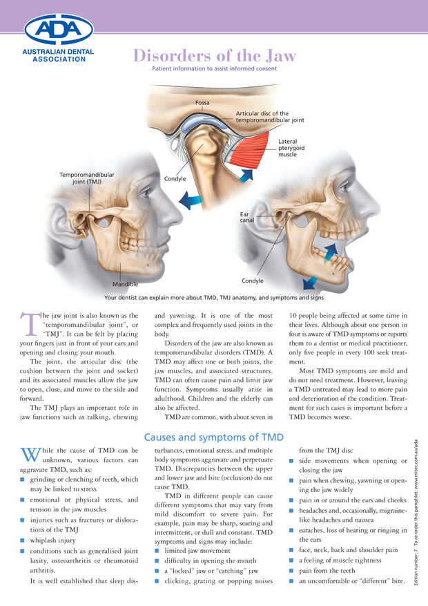Disorders of the Jaw