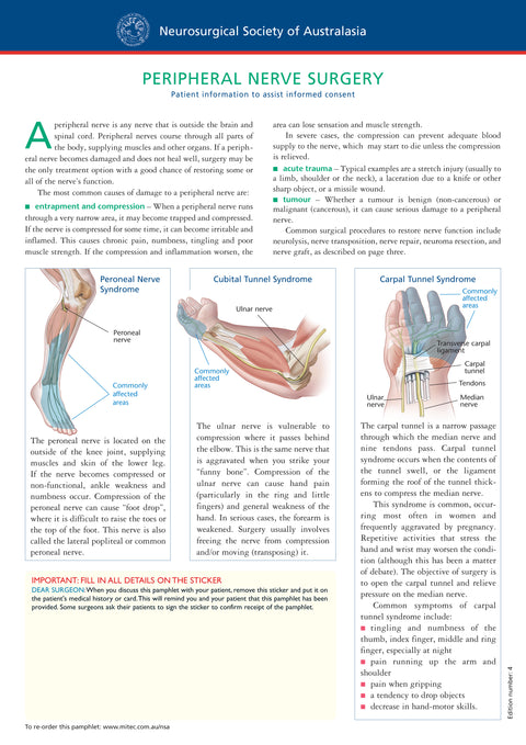 Peripheral Nerve Surgery