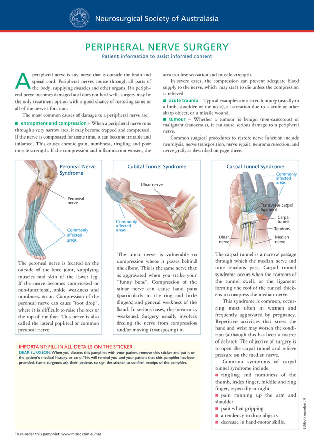 Peripheral Nerve Surgery