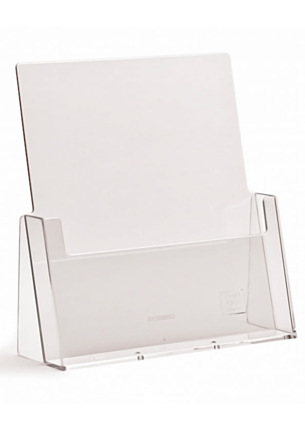 Pamphlet Holders - Free Standing (Clear Acrylic)