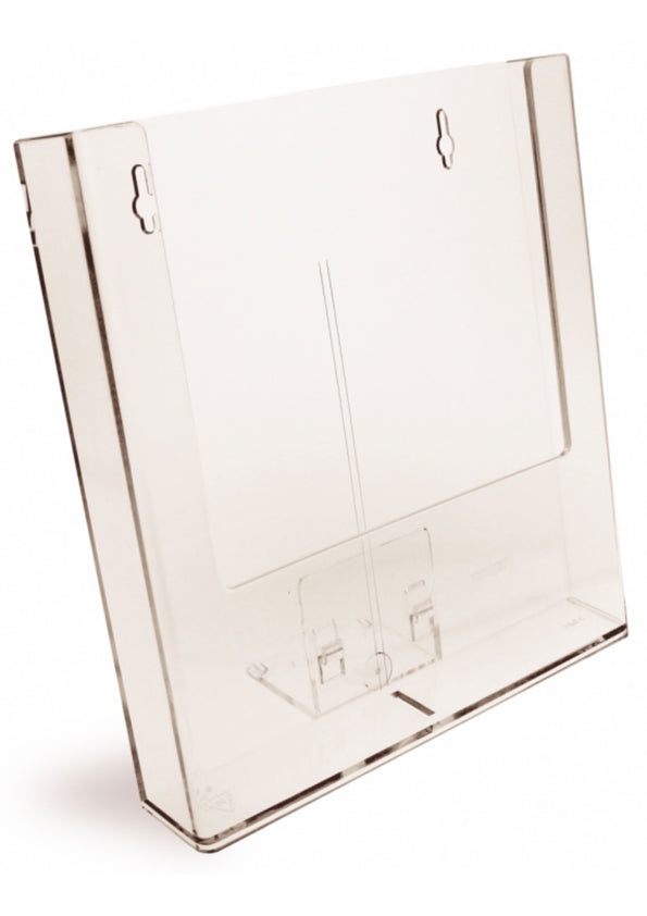 Pamphlet Holders - Wall Mounted (Clear Acrylic)
