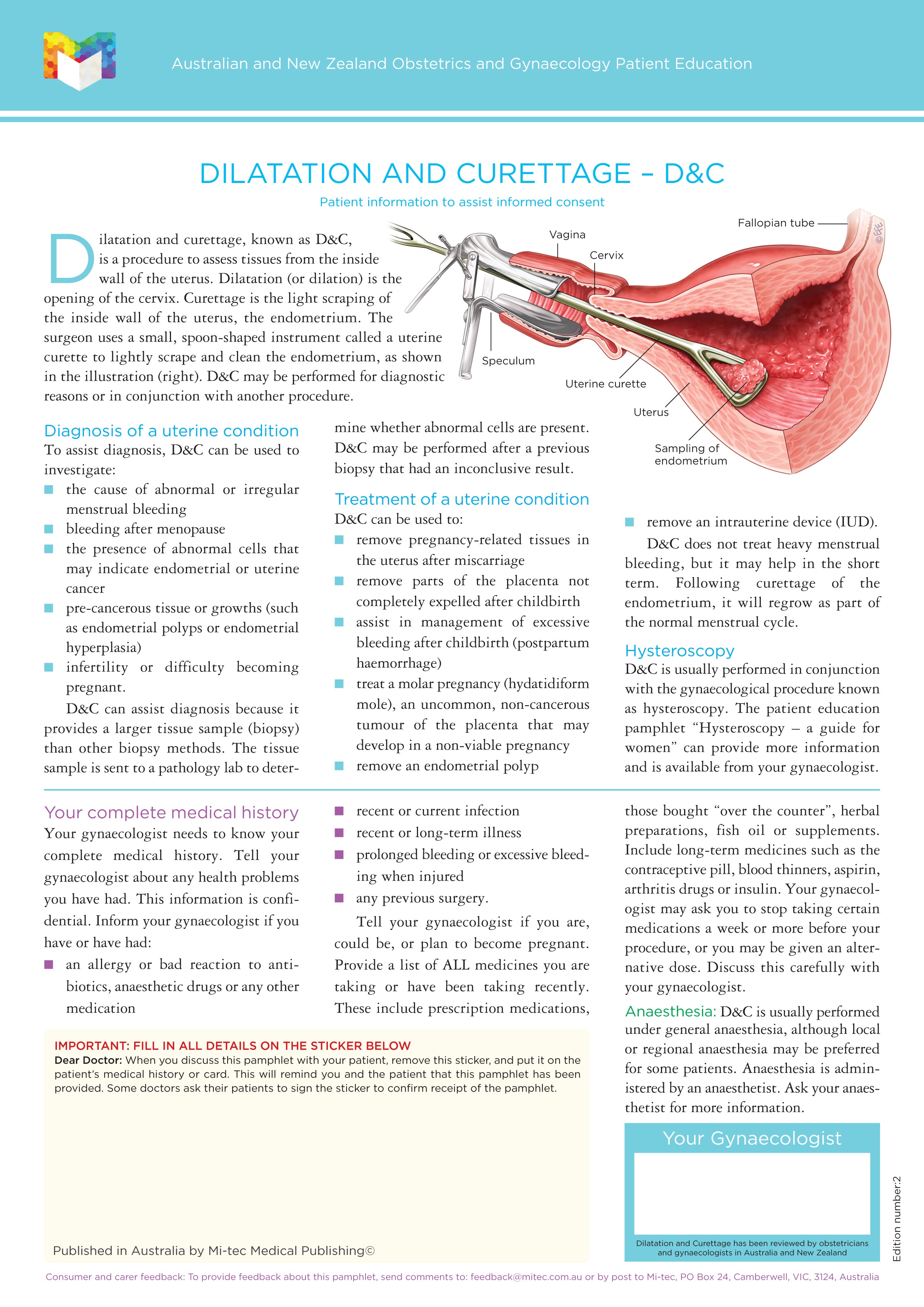 D And C Procedure