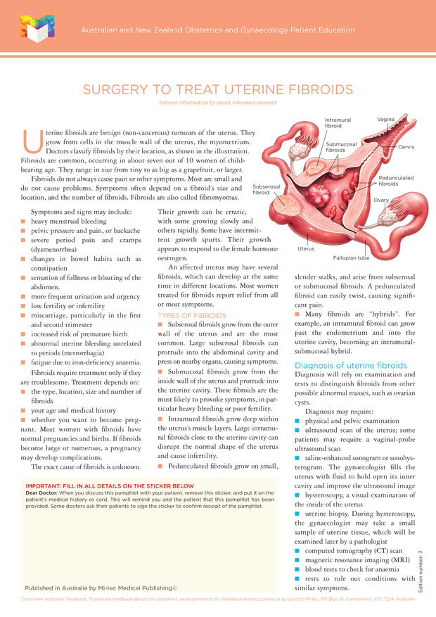 Surgery to Treat Uterine Fibroids