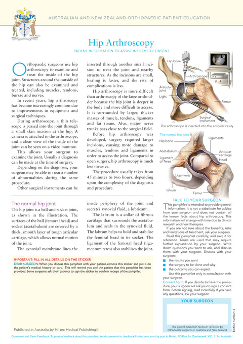 Hip Arthroscopy