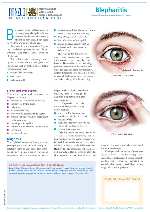 Blepharitis